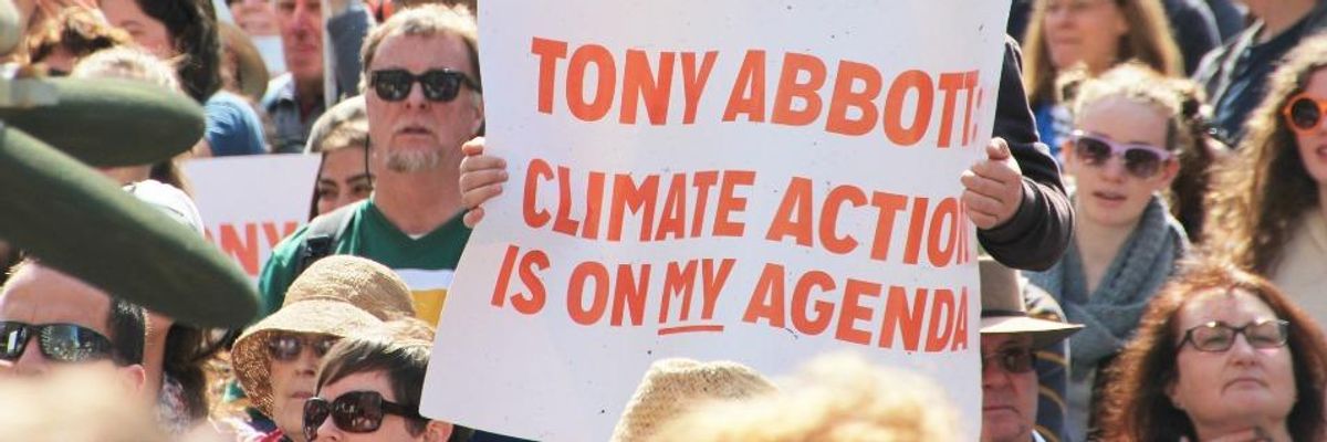 Australia's Abbott: 'Coal is Good for Humanity' and Here to Stay