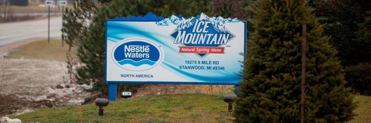 'Victory for the People':  Michigan Court Rejects Nestle's Claim That Privatizing Local Town's Water Provides 'Essential Service'