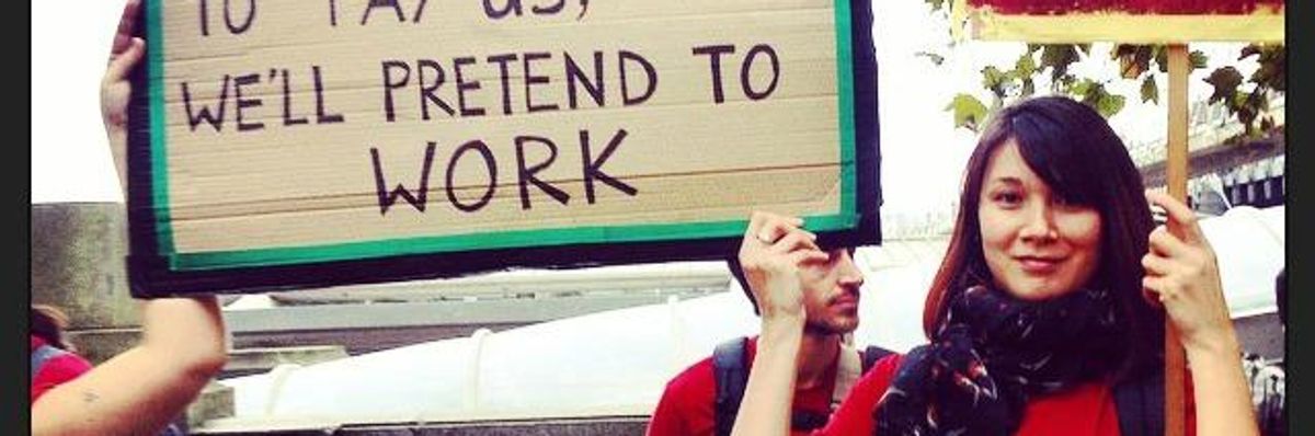 Across UK, Marchers Demand an Economy That Works for All