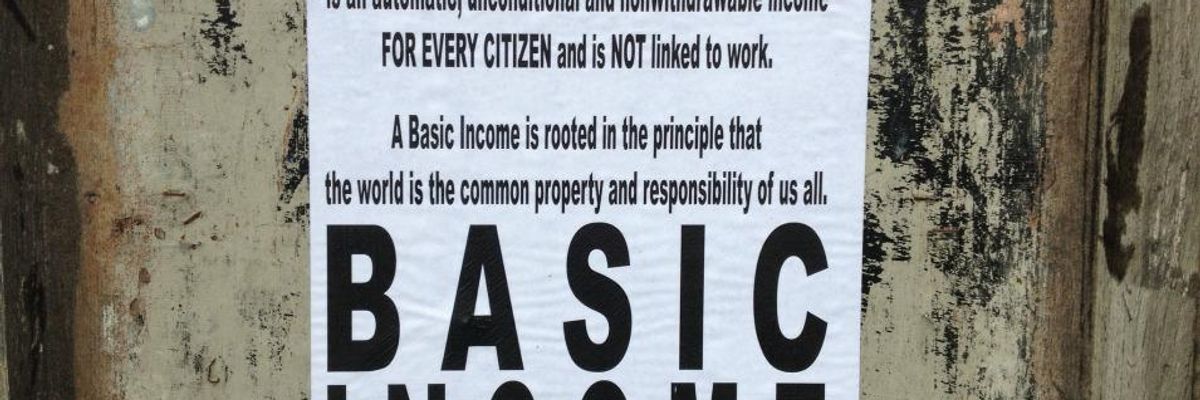 New Campaign Pushes for 'Basic Income Guarantee' in Canada