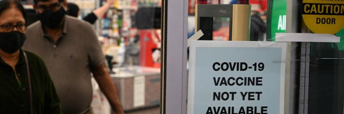 Trump 'America First' Vaccine Order Denounced as 'False Choice' That Ignores Real Problem: Pharma Monopolies