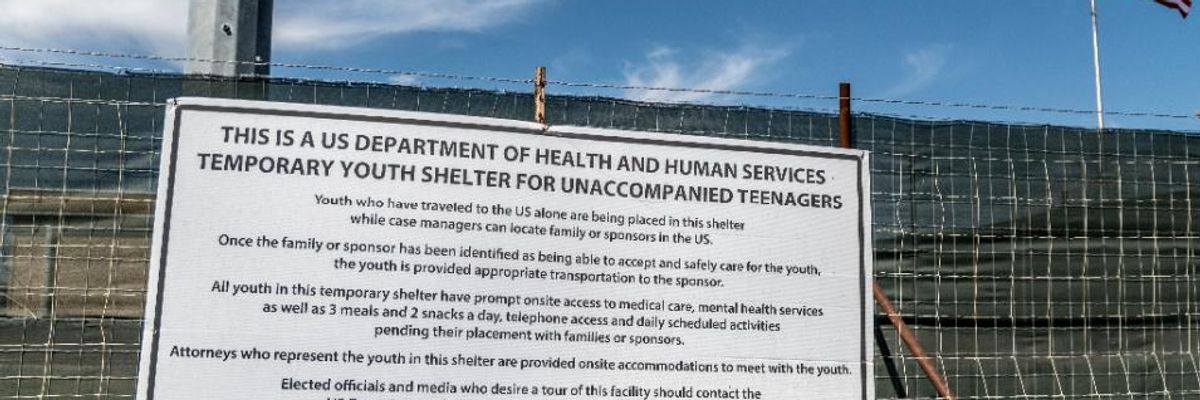 FEMA Ordered to Help as Border Patrol Holds 3,000 Migrant Children Over Legal Limit