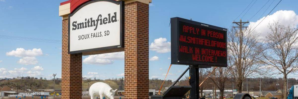 Smithfield Claims To Be 'Sustainable' While Remaining One of the Biggest Industrial Polluters in the US