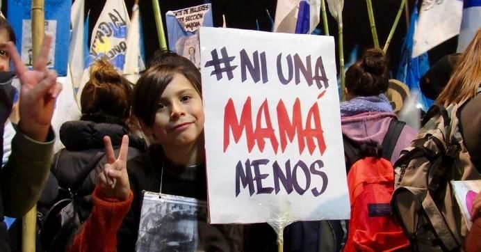 A sign seen at an anti-femicide protest in Buenos Aires this June. (Photo: Colores Mari/flickr/cc)