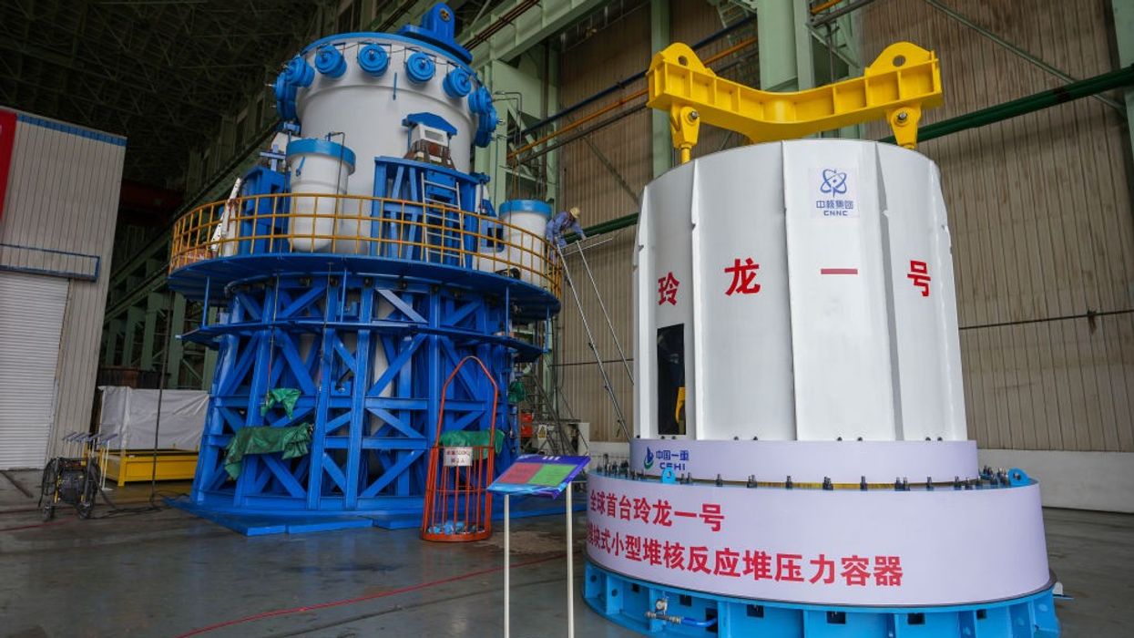 A small modular reactor.