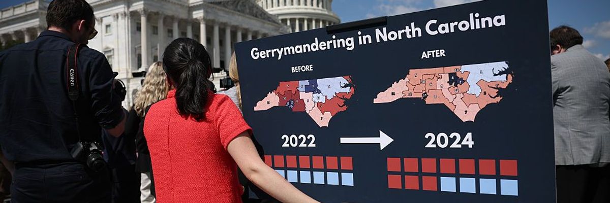 'RIP to Free and Fair Elections,' Say North Carolina Dems After GOP Approves New Voting Map