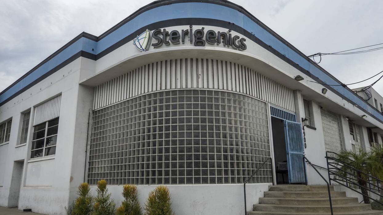 A Sterigenics facility that uses ethylene oxide