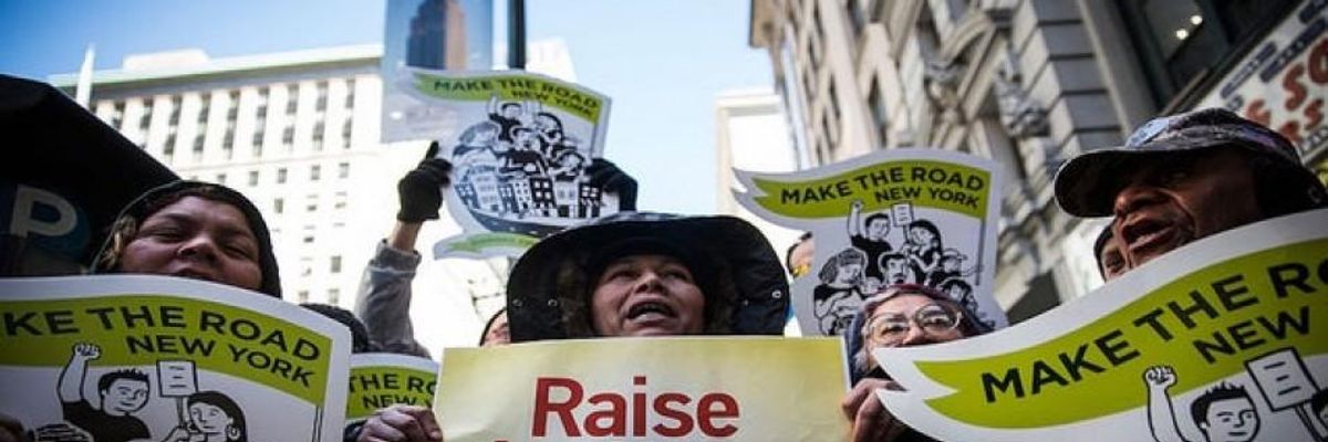 Fresh Calls to #RaiseTheWage After Study Shows $1 Increase Could Prevent Thousands of Suicides