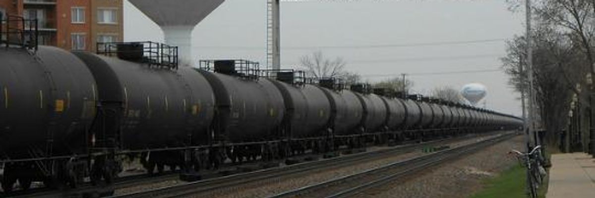 Officials Warn of Explosive Crude Rumbling Across Nation's Rails