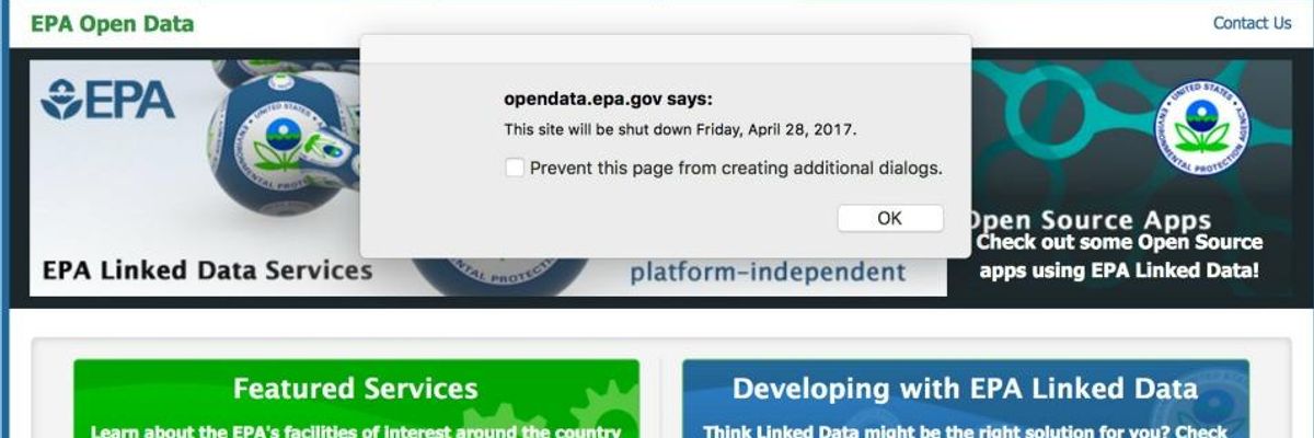Save the Data: Is EPA Citizen-Science Portal in Danger Under Trump?