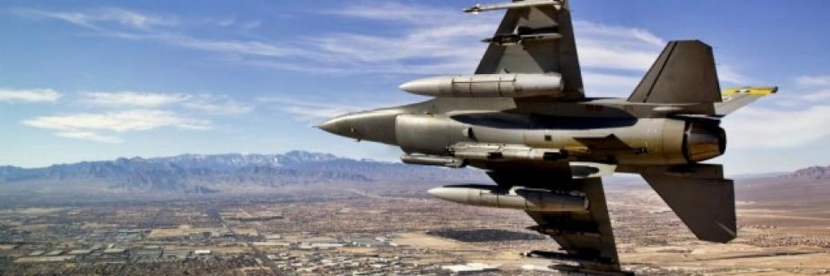 'No Warming, No War': Report Details How US Militarism and Climate Crisis Are Deeply Interwoven