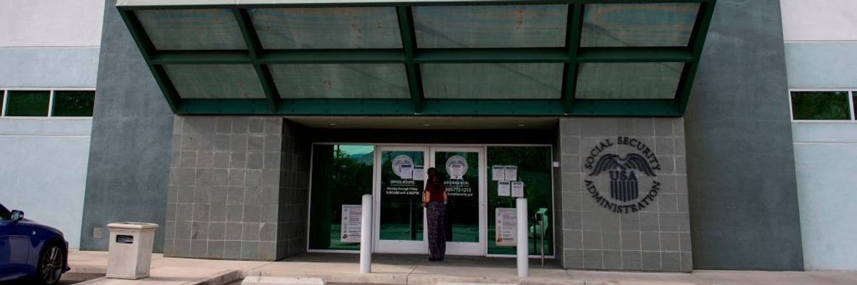 A U.S. Social Security Administration building