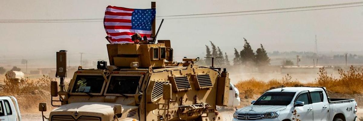 As Trump Tweets He Is 'Bringing Soldiers Home,' Pentagon Chief Says US Forces Leaving Syria Are Shifting to Iraq