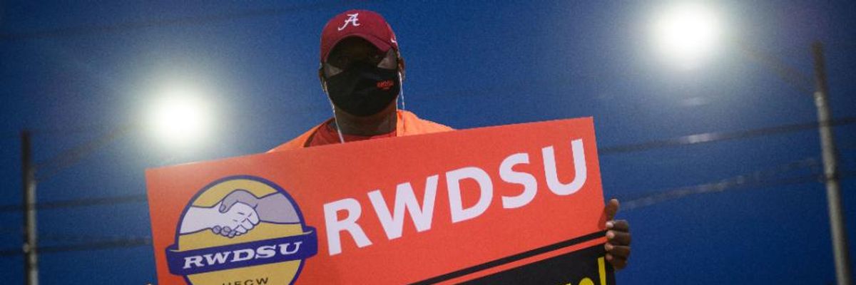 Union to File Charges Against Amazon Over 'Blatantly Illegal Conduct' in Bessemer Election