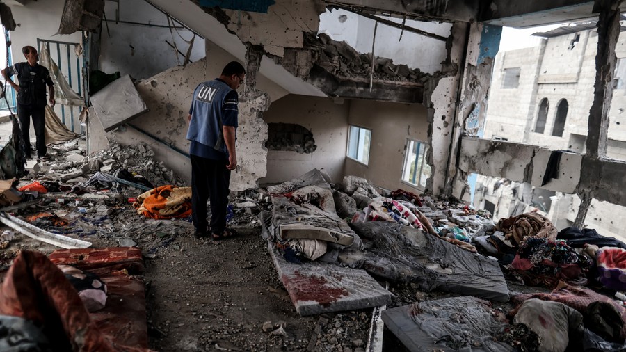 A United Nations Relief and Works Agency for Palestine Refugees school