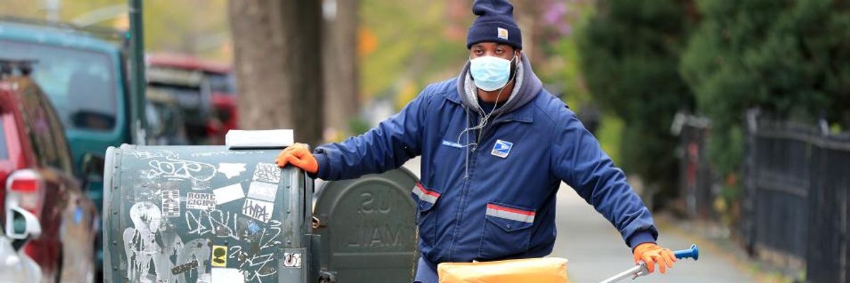 'A Power Grab': Postal Union Slams Trump for Holding USPS Funds Hostage to Force 'Draconian Cuts'