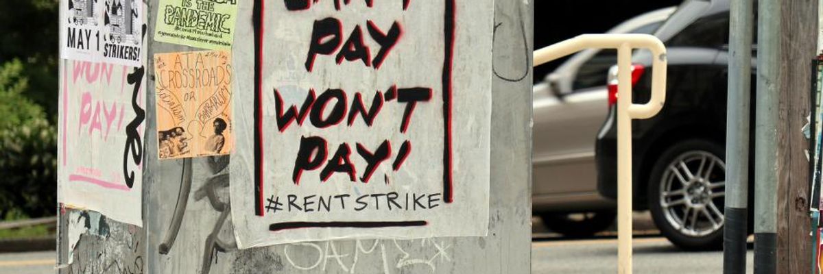 "Can't Pay, Won't Pay": Tens of Thousands Take Part in Covid-19 Rent Strike Across US on May Day