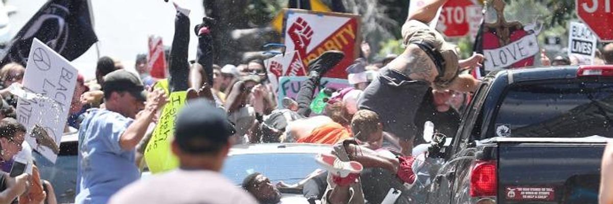Horror in Charlottesville: One Dead After Driver Plows into Anti-Racist Demo