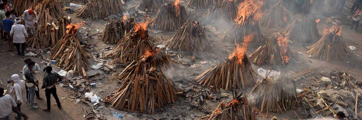 'A Crime Against Humanity': Anguish and Anger as India Covid Crisis Surges