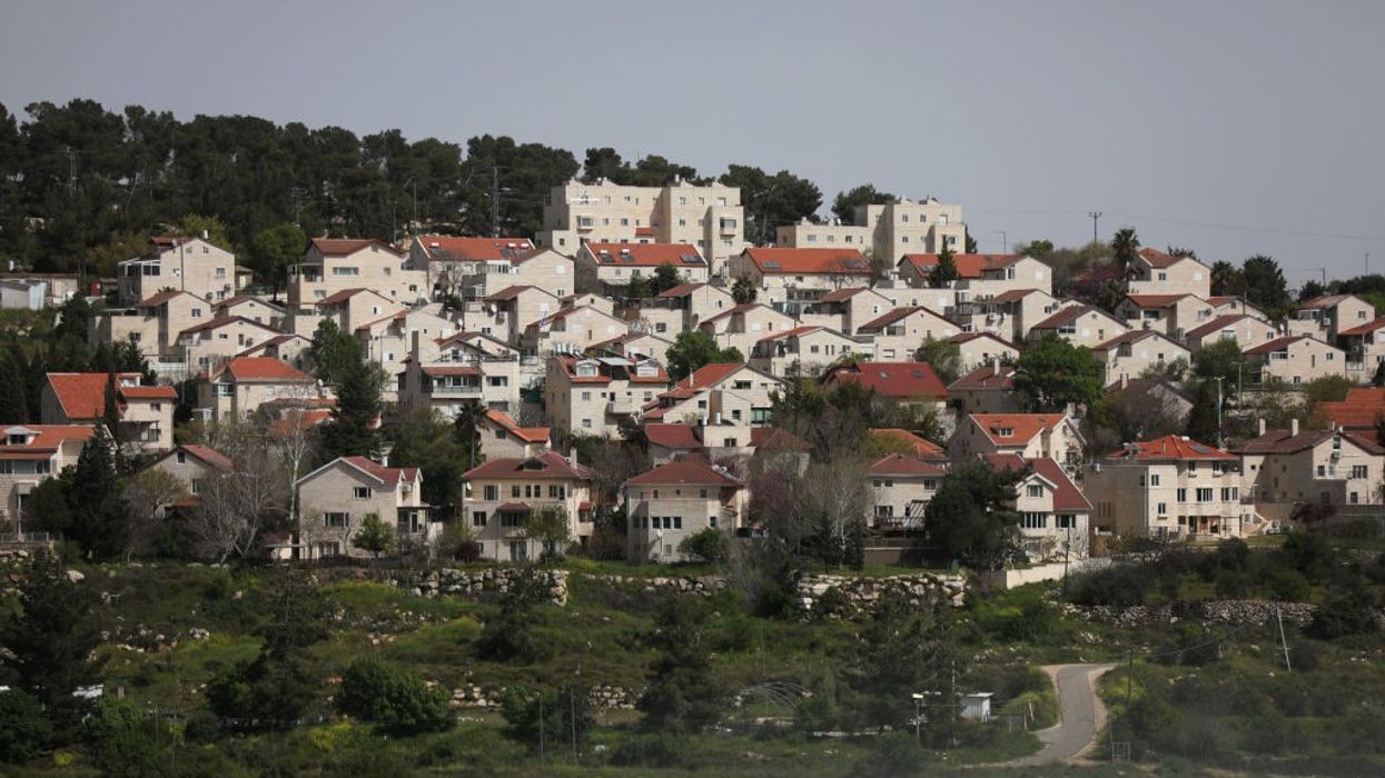 A view of the Israeli settlement Efrat