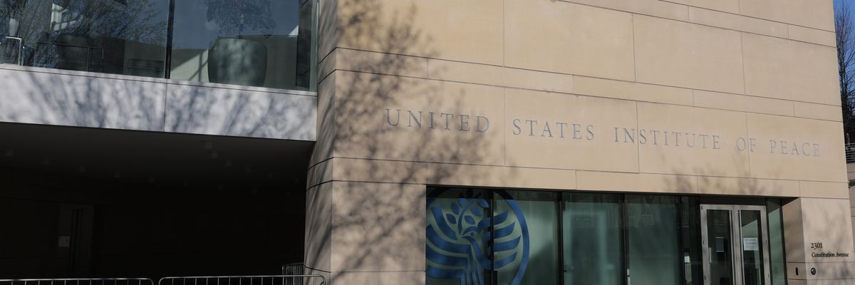 A view of the United States Institute of Peace (USIP)