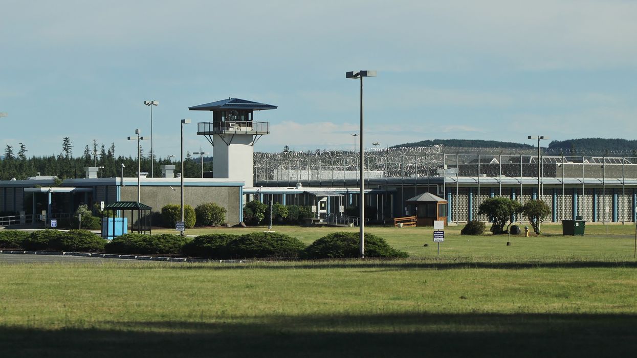 A view of the Washington Corrections Center near Shelton, Washington.