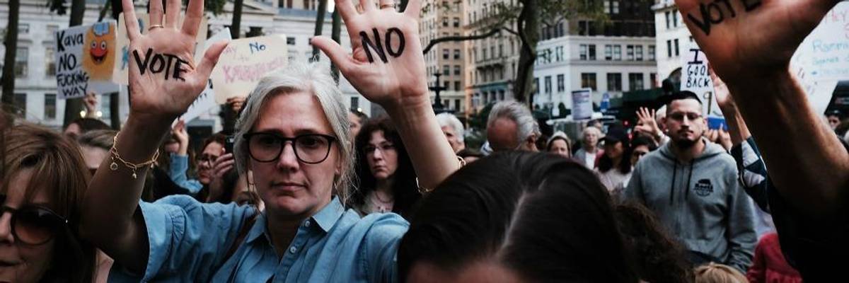 300 Impassioned Vigils Nationwide Offer Taste of Revolt to Come as McConnell Sets Final Kavanaugh Vote in Motion