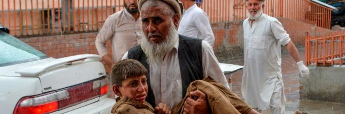 Blasts in Afghan Mosque Kill 62 as UN Says Violence Across Country Causing 'Unprecedented' Level of Civilian Casualties