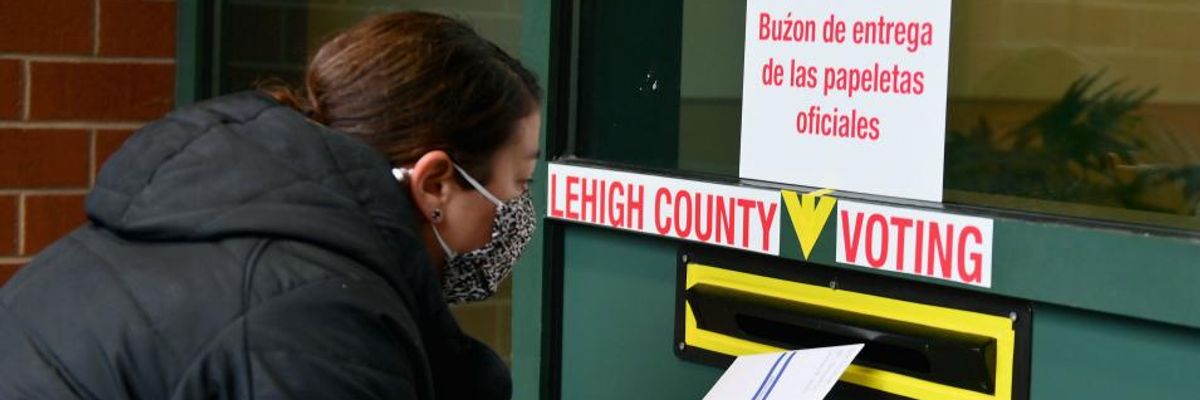 As Trump Spouts Last-Minute Lies, Top Pennsylvania Officials Make Clear: 'Election Will Not End' Until All Ballots Are Counted