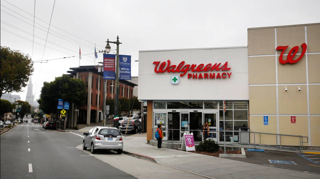 A Walgreens pharmacy.