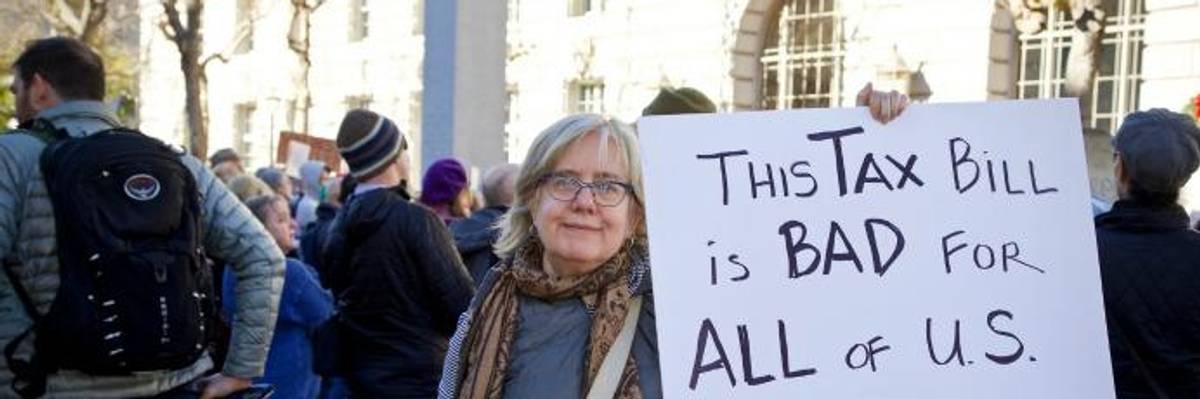 Sounding Alarm Over Possible #GOPTaxScam 2.0, 130 Groups Warn Lawmakers Against 'Another Massive Tax Cut' for Wealthy