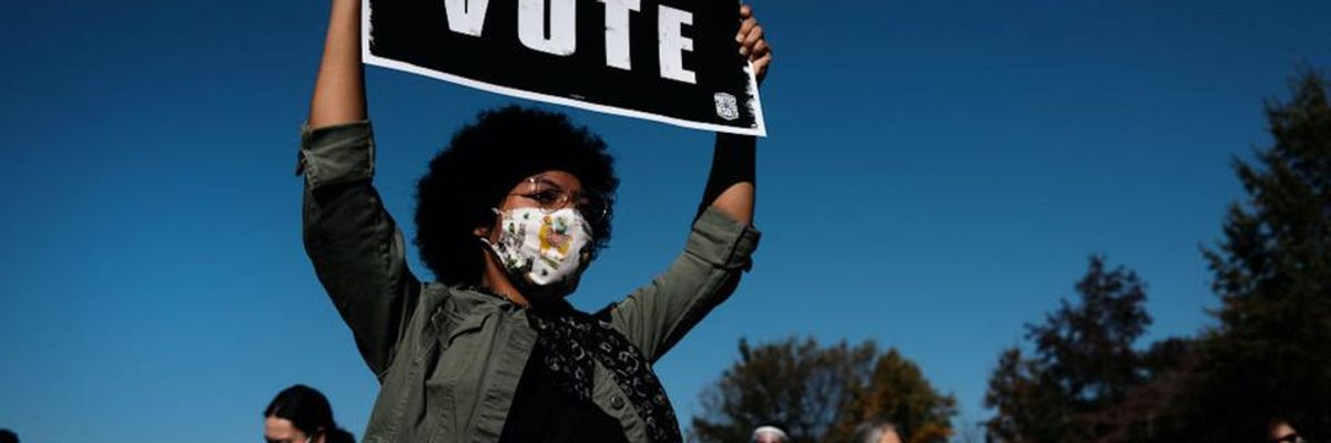 Standing United Against Trump's Threat to Democracy, Protesters From Coast to Coast Urge Officials to 'Count Every Vote'