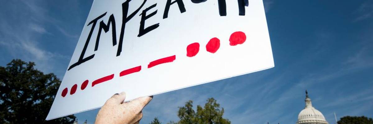 'Talk Is Cheap': Progressives Demand Pelosi Cancel Recess and Vote on Trump Impeachment as Soon as Possible