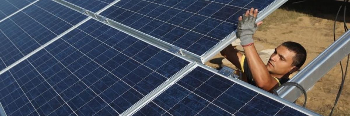 Investing $2 Trillion in US Clean Energy and Infrastructure Could Create Millions of 'Good Jobs,' Analysis Finds