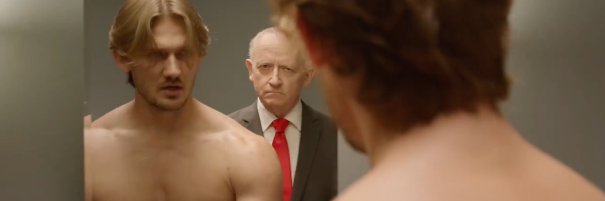 A young man in a political ad gets Plan B from his medicine cabinet