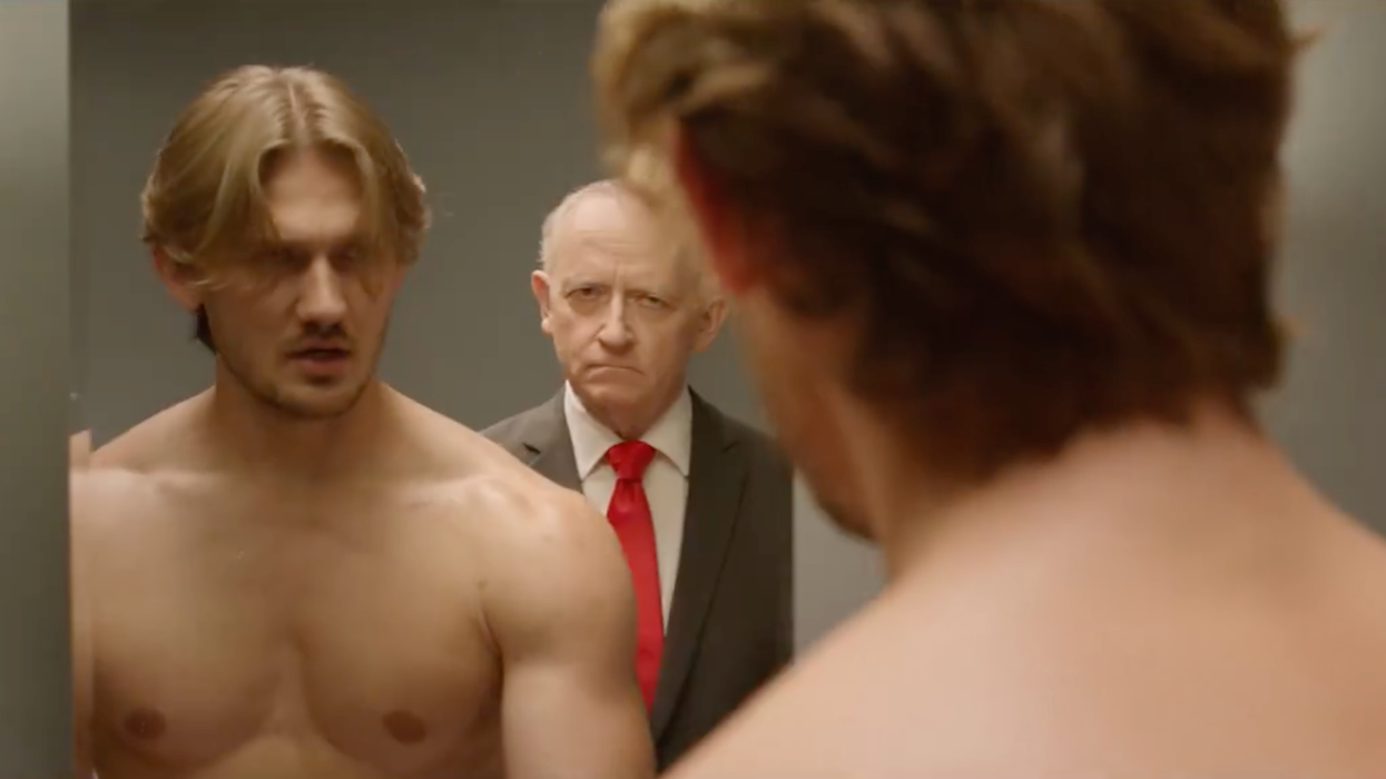 A young man in a political ad gets Plan B from his medicine cabinet