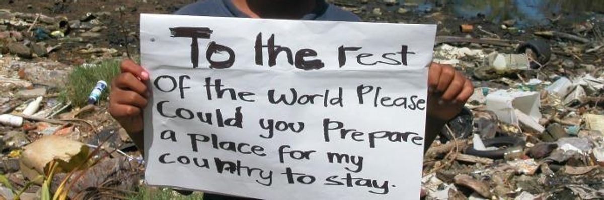 A young person from Tuvalu