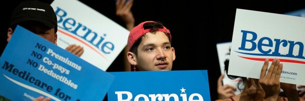 New California and National Polls Show Sanders Crushing 2020 Rivals Among Voters Under 45