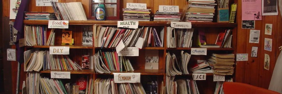 A Zine Library