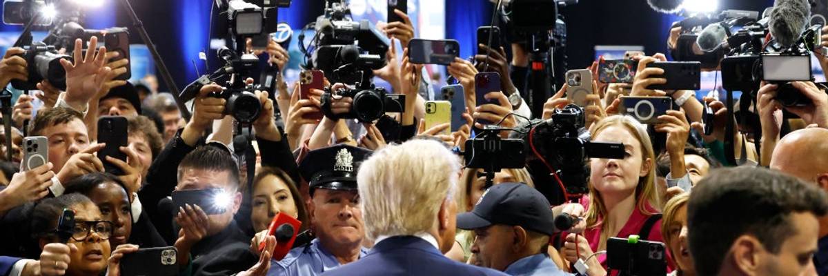 ABC News Hosts Presidential Debate Between Donald Trump And VP Kamala Harris At The National Constitution Center In Philadelphia