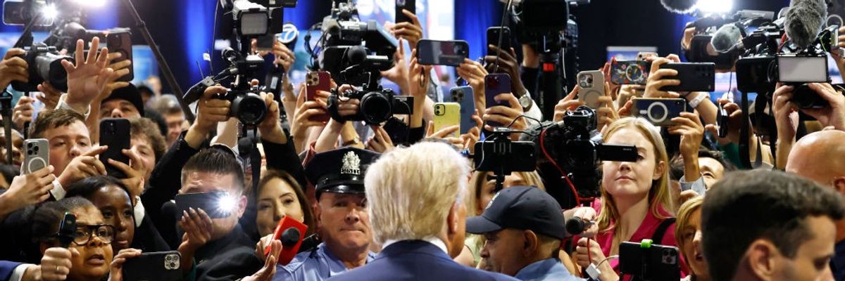 ABC News Hosts Presidential Debate Between Donald Trump And VP Kamala Harris At The National Constitution Center In Philadelphia