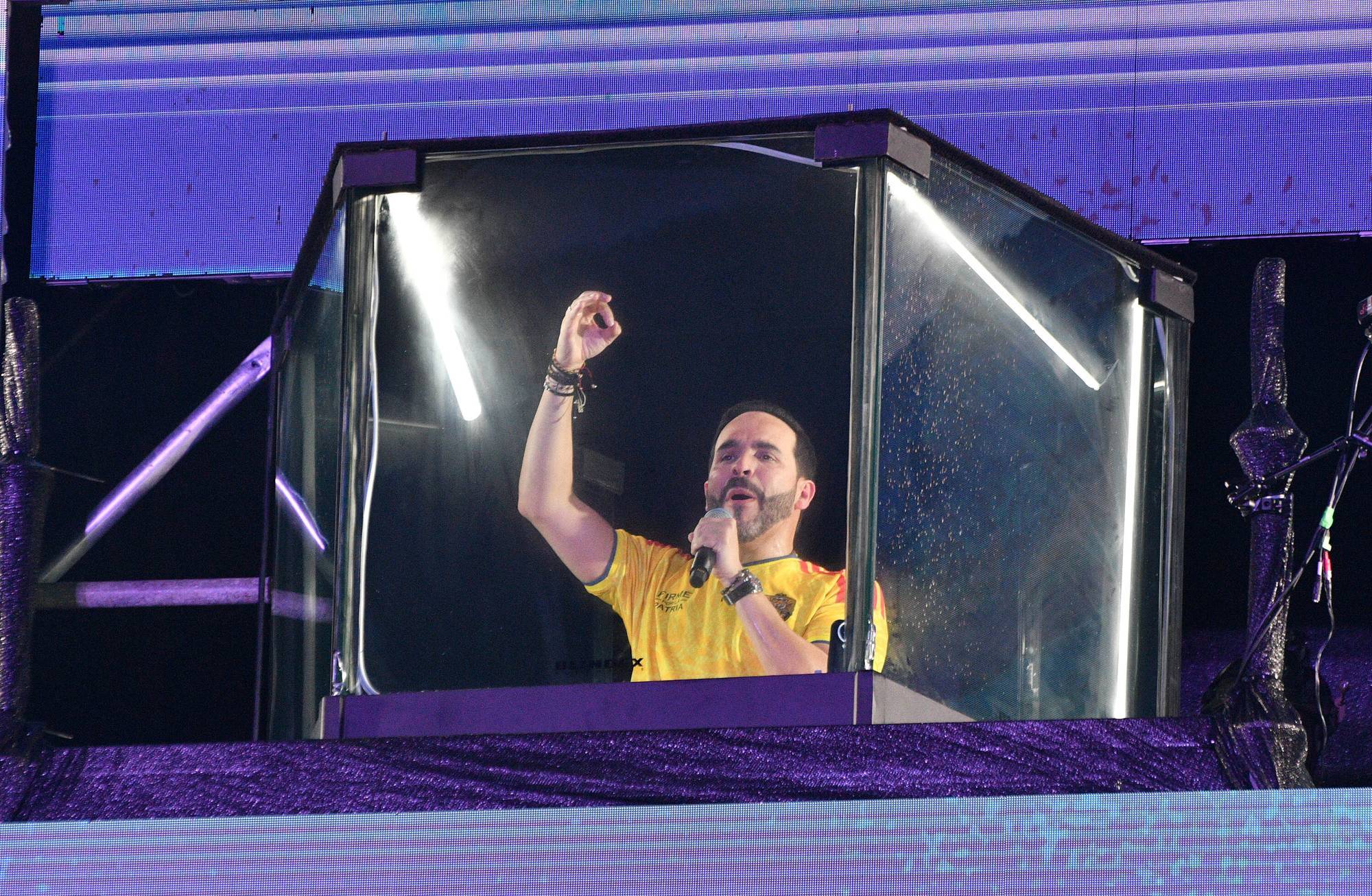 Abelardo de la Espriella celebrates presidential election victory in Colombia