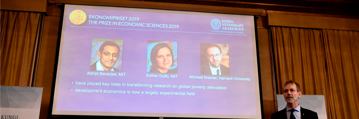 Newest Nobel Economics Laureates Praised for Experimental Research Into Poverty--and Their Work's Real-World Impact