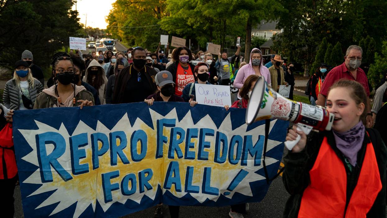 Abortion march at Samuel Alito's house