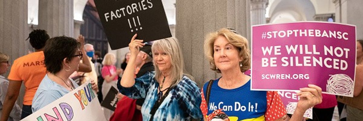 Abortion-rights activists