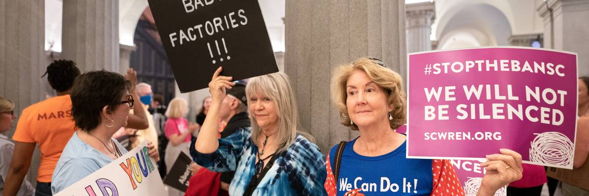 Abortion-rights activists