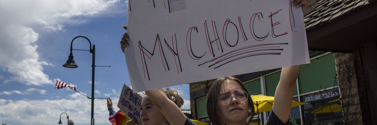 Abortion rights advocates in Idaho
