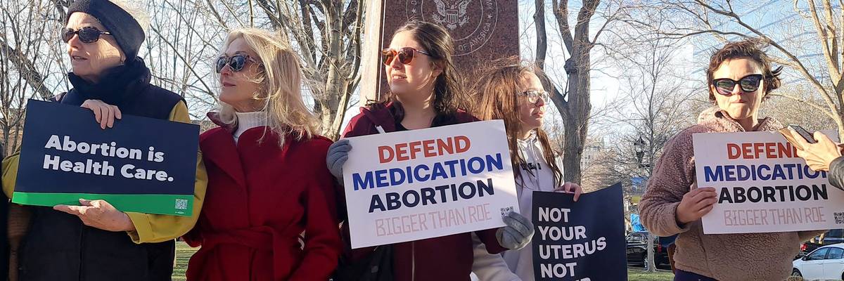 Abortion rights advocates