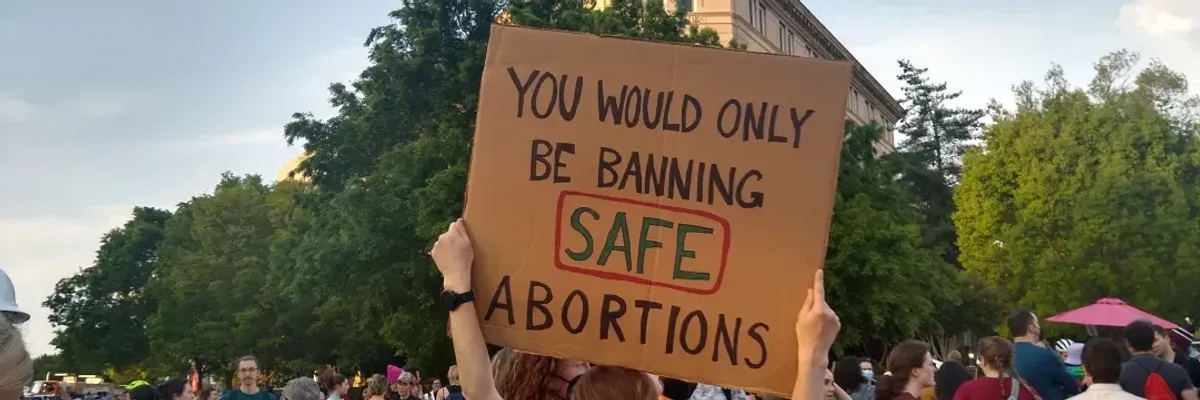 Abortion rights demonstration in DC