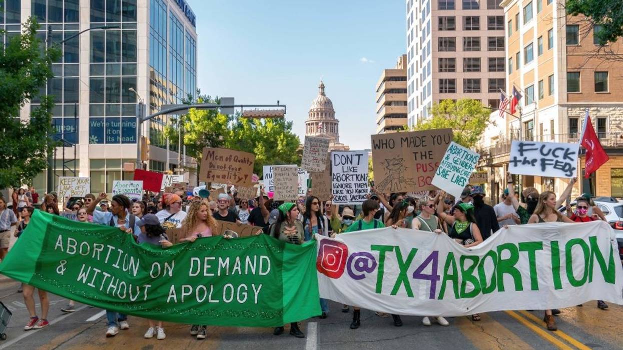 Abortion rights protest in Austin